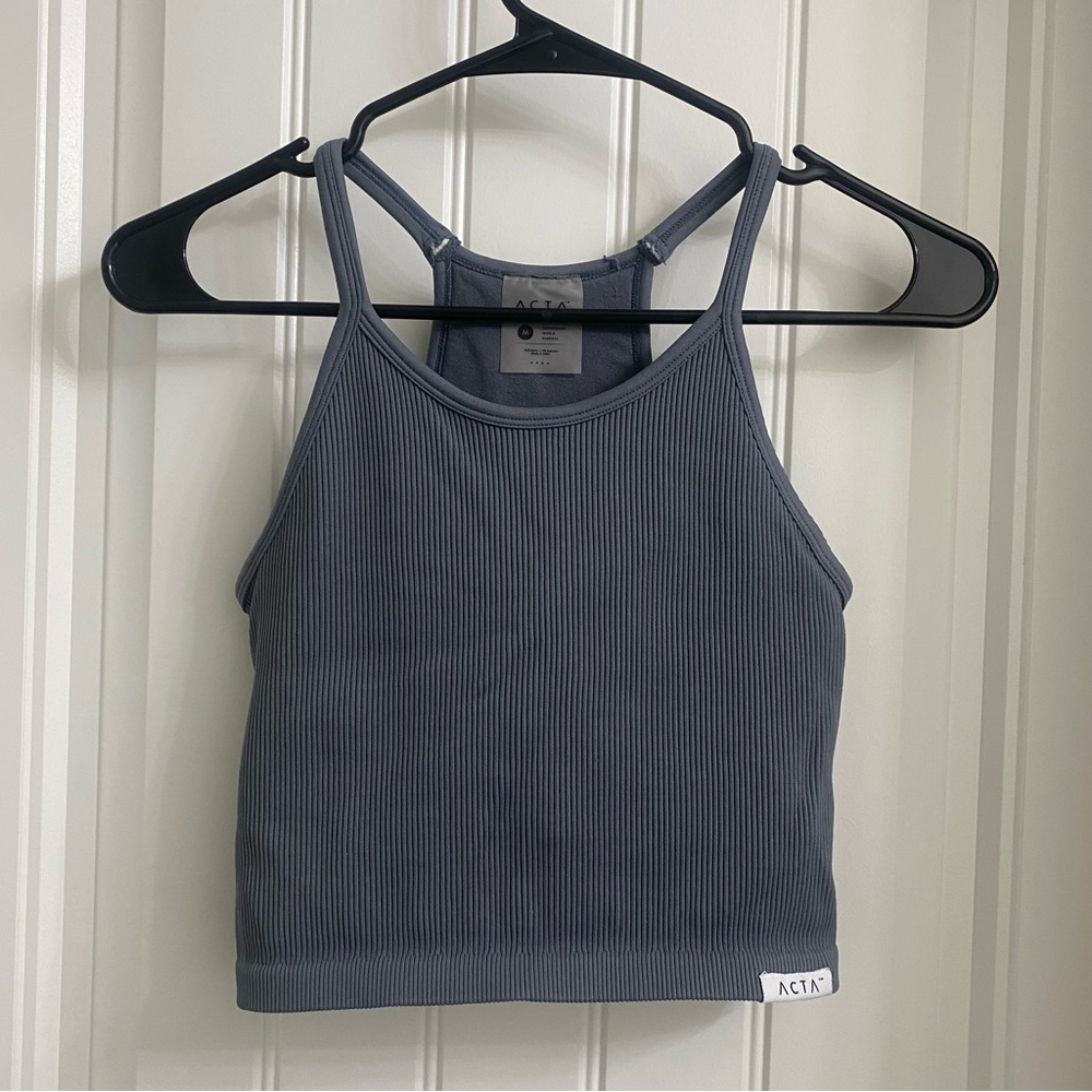 ACTA Ribbed Workout Top